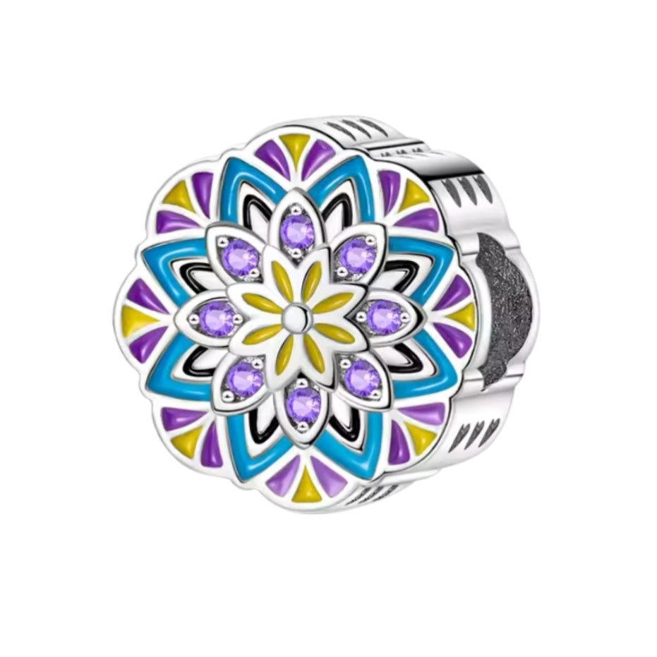 Mandala Bead Charm