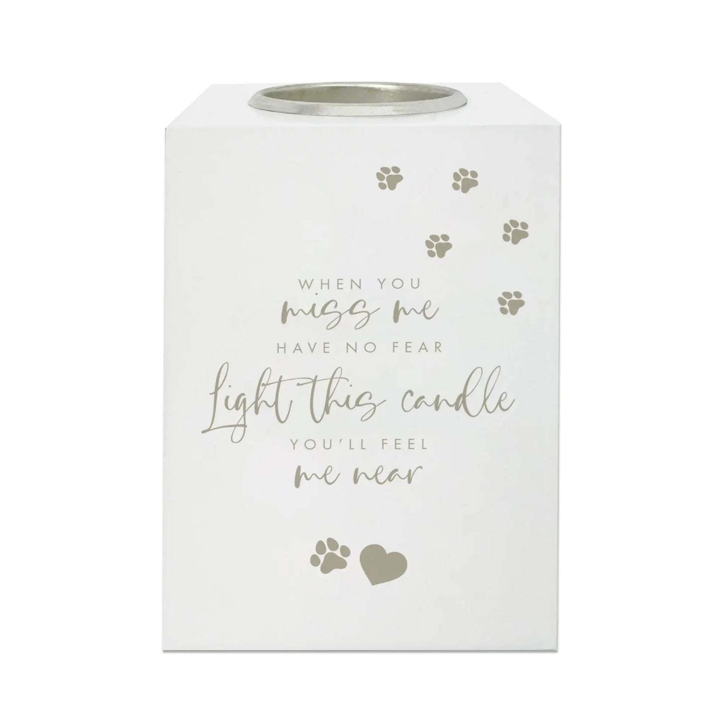 Pet Memorial Tea Candle Holder