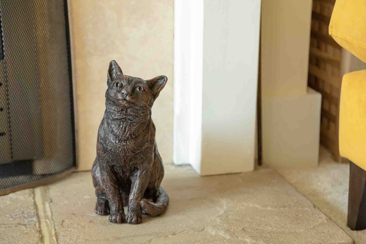 Caring Cat Urn - Sparks Charms