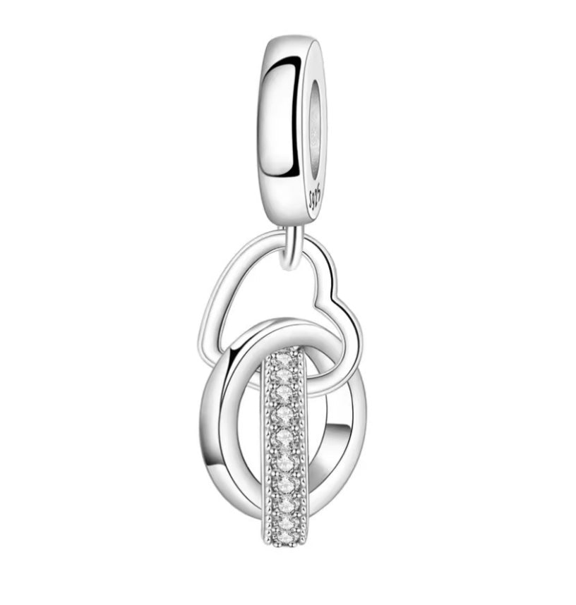 Engagement Wedding Ring Charm - Sparks Charms