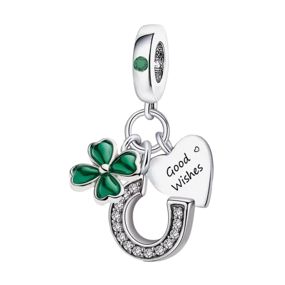 Good Wishes Horse Shoe Charm - Sparks Charms