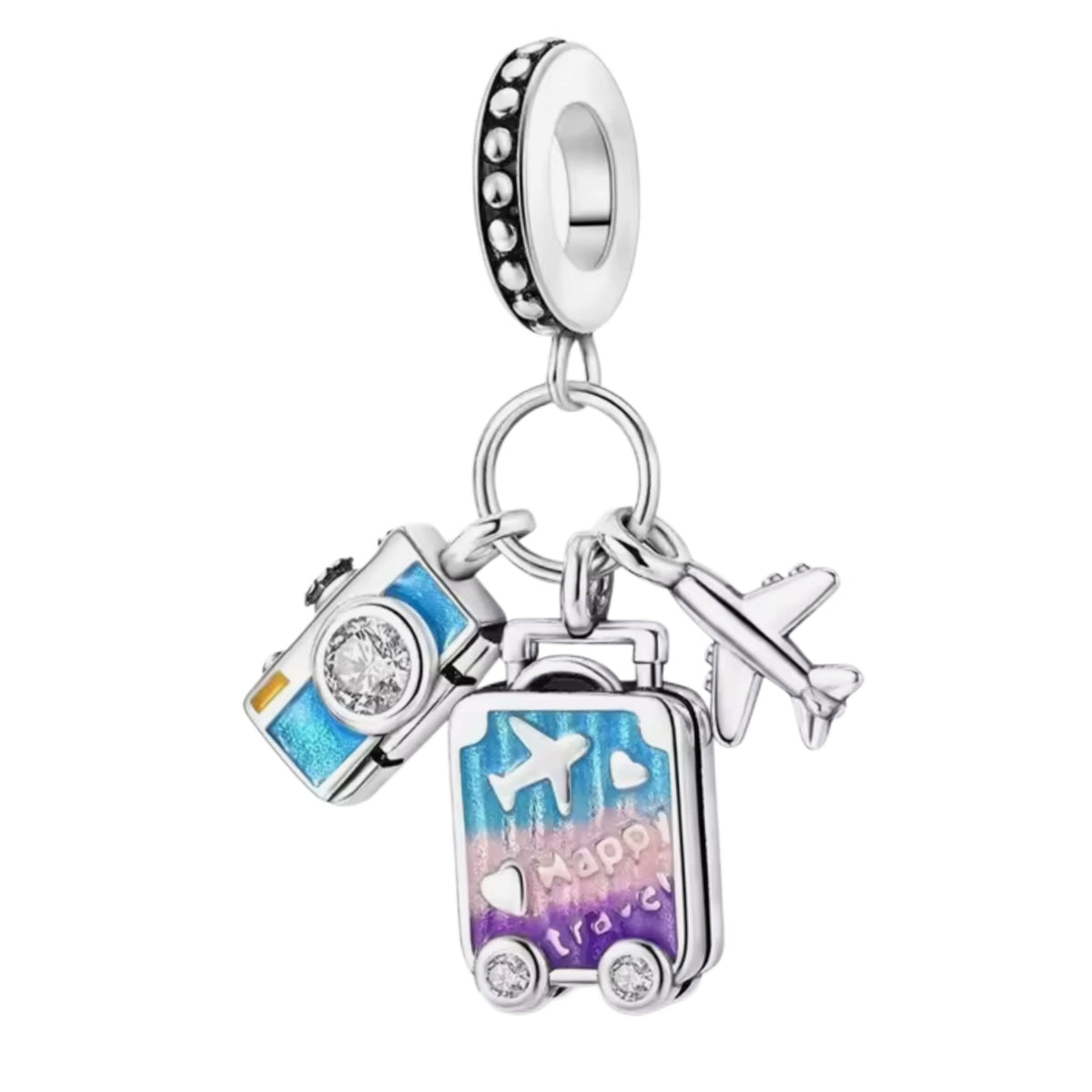 Happy Trip Holiday Charm - Sparks Charms