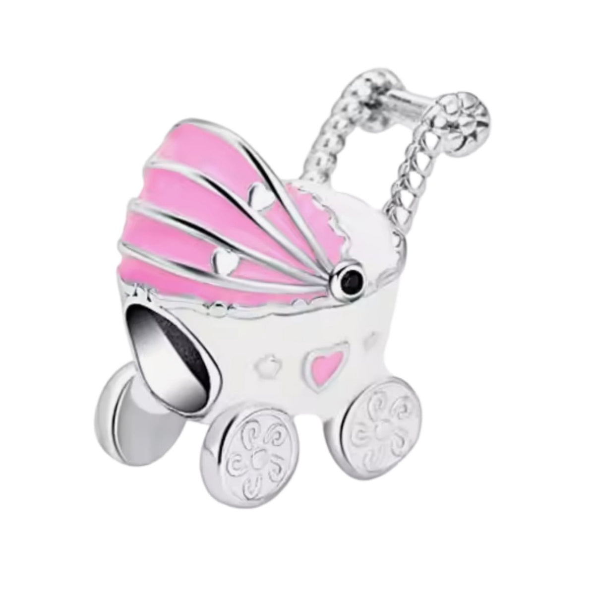 New Baby Push Chair Charm - Sparks Charms