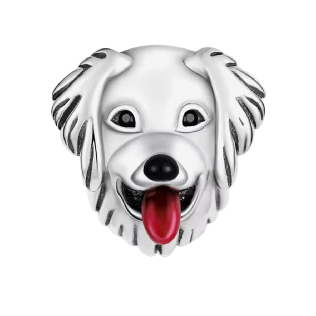 Retriever Head Bead Charm - Sparks Charms