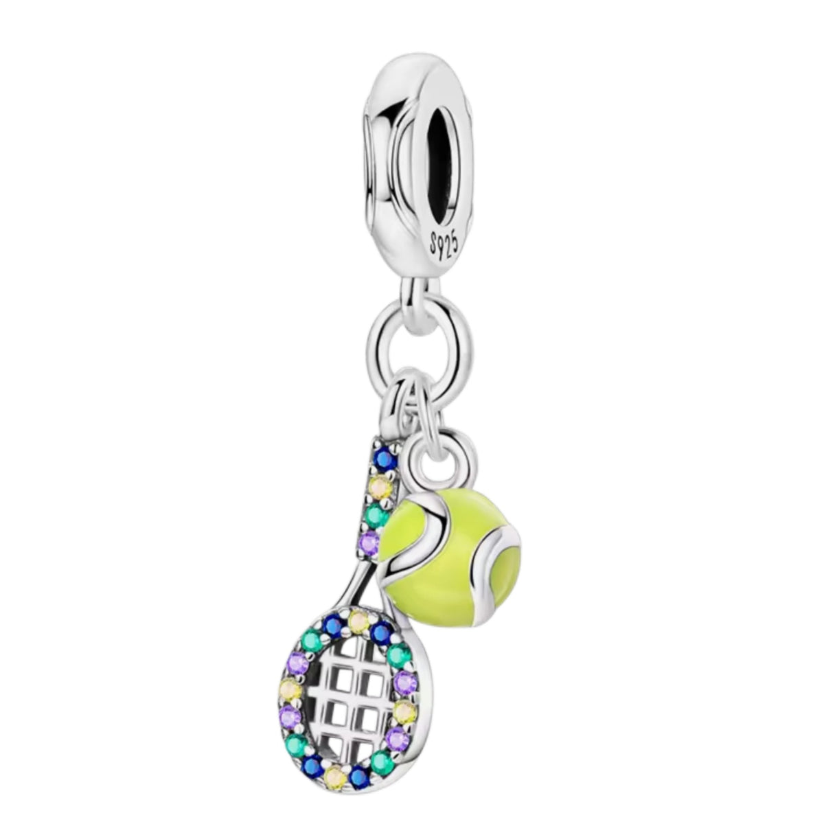 Sparkling Tennis Charm - Sparks Charms