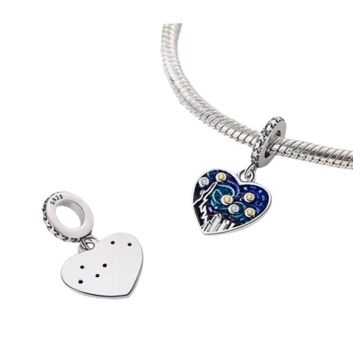 Van Gogh The Stary Night Charm - Sparks Charms