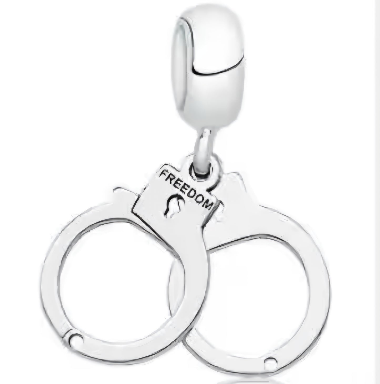 'Freedom' Hand Cuffs Prison Release First Arrest Charm