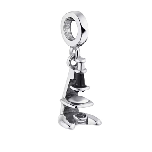 Science & Biology Microscope Charm