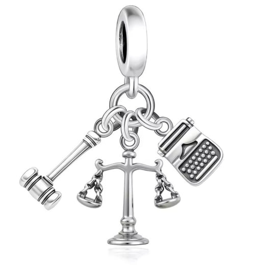 Courts Lawyer Judge Law Charm