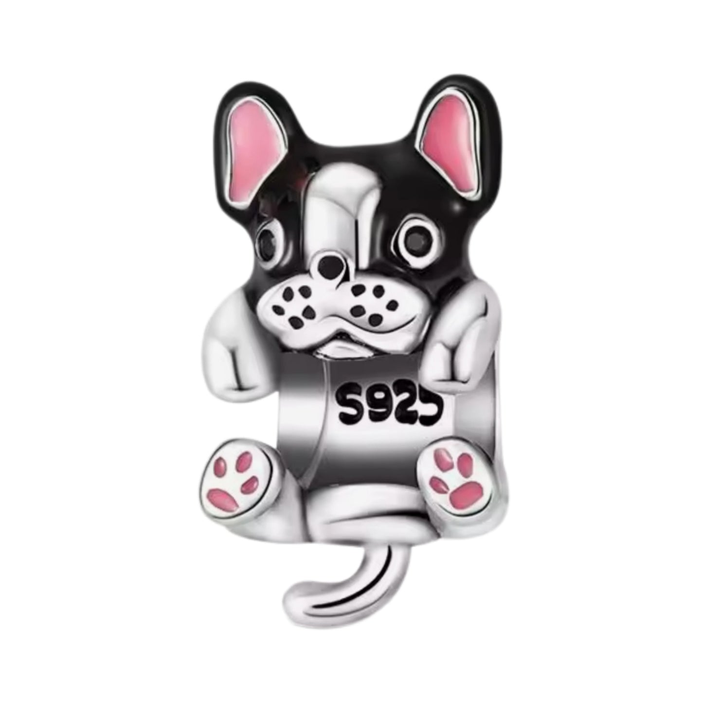 French Bulldog 'Frenchie' Hug Bead Charm