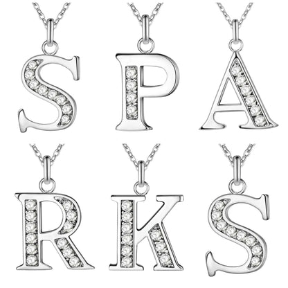Sparkling A - Z Necklace in Gift Box