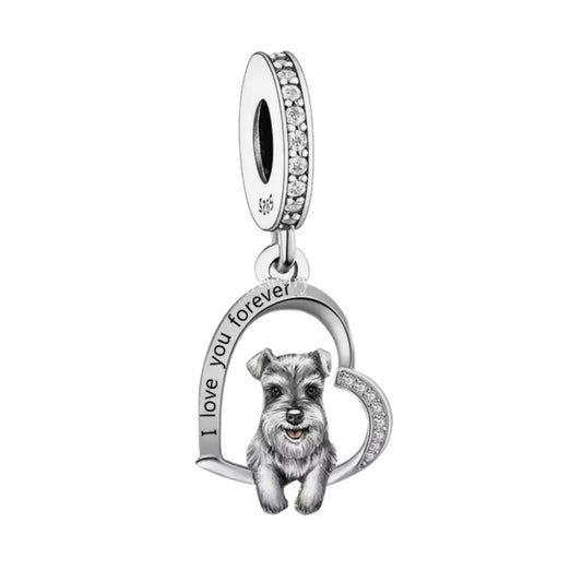 Scottish Terrier 'I love you forever' Charm