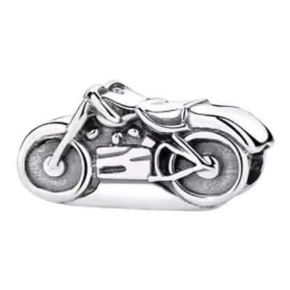 Black Dangle or Bead Motorbike Charm - Sparks Charms