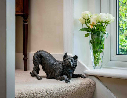 Border Collie Urn - Sparks Charms