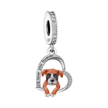Boxer 'I love you forever' Charm - Sparks Charms