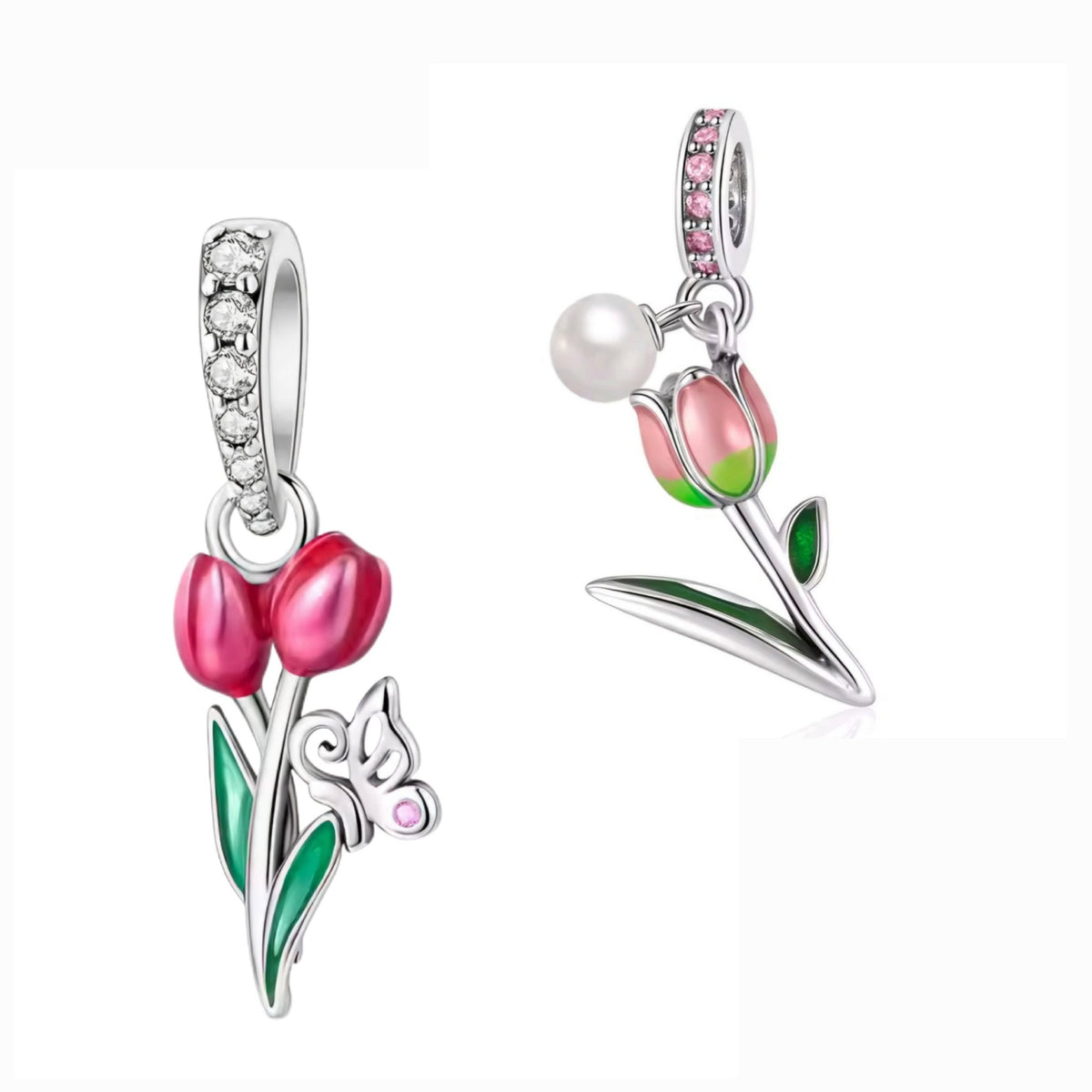 Bright Tulip Charms - Sparks Charms
