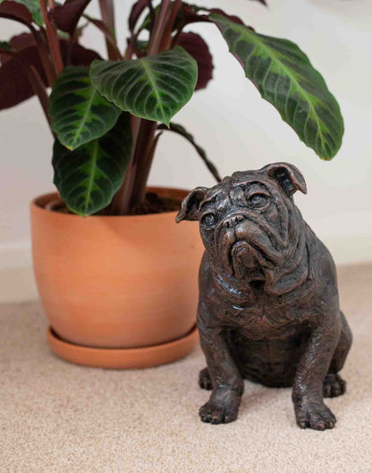Bulldog Urn - Sparks Charms