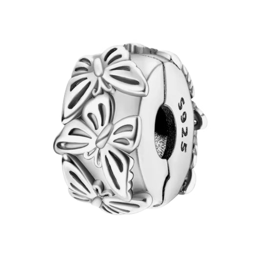 Butterfly Clip on Spacer Charm - Sparks Charms