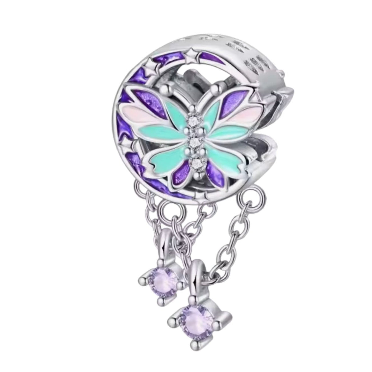 Butterfly Dangling Bead Charm - Sparks Charms