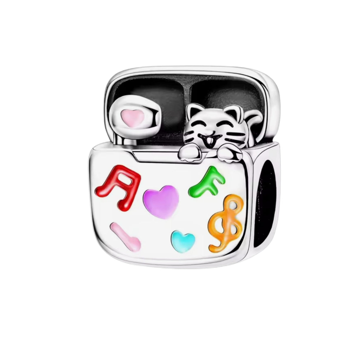 Cat Earbuds Opening Pod Charm - Sparks Charms