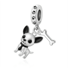 Chihuahua with Bone Charm - Sparks Charms