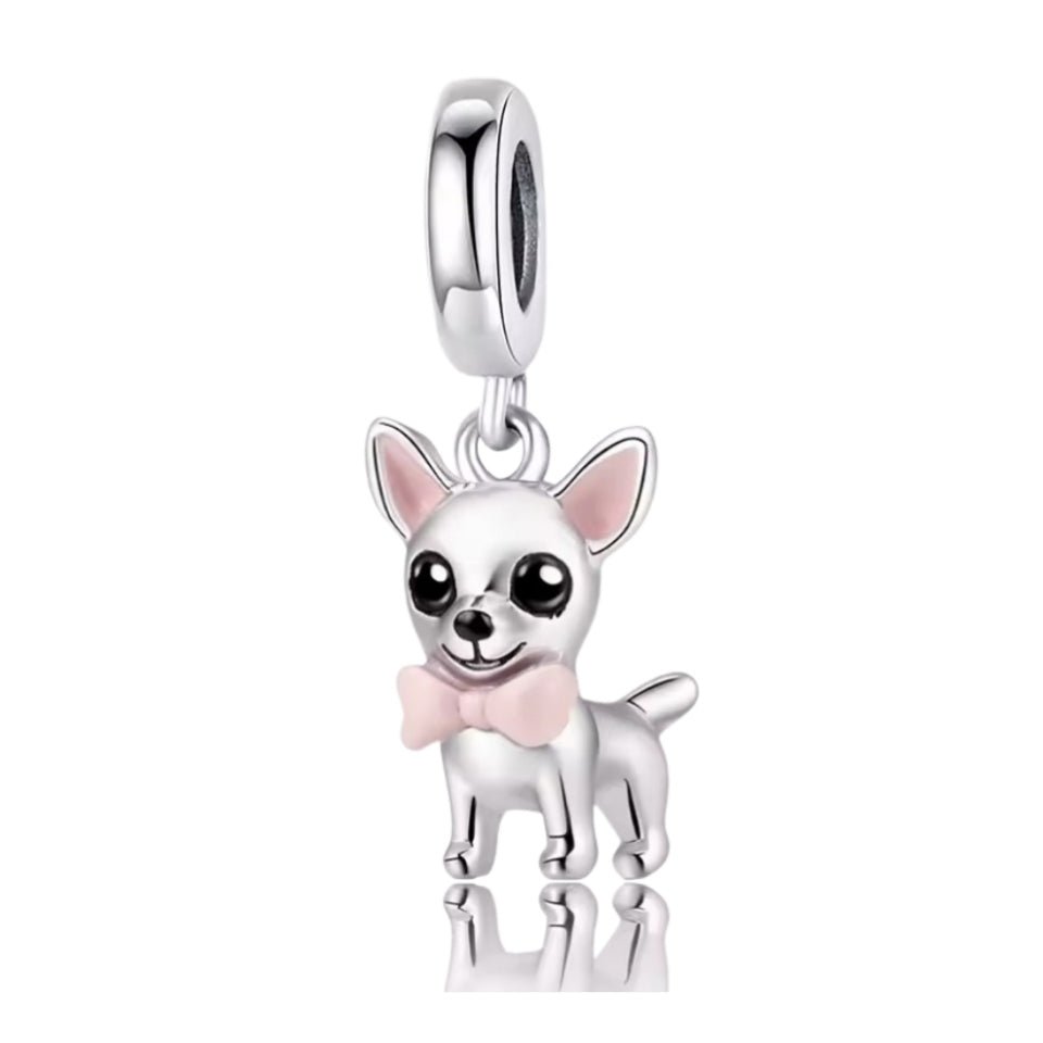 Chihuahua with Bow or in Cupcake Charm - Sparks Charms
