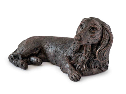 Dachshund Urn - Long Haired - Sparks Charms