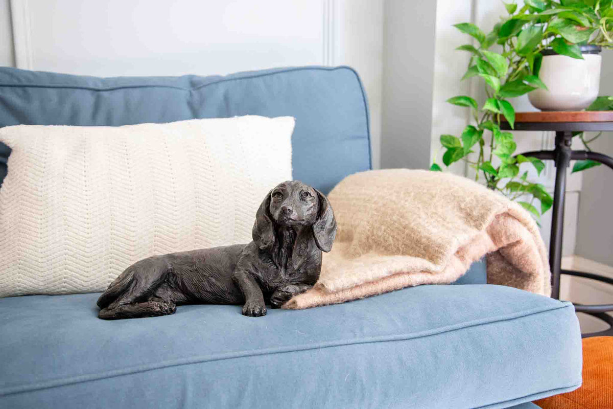 Dachshund Urn - Short Haired - Sparks Charms