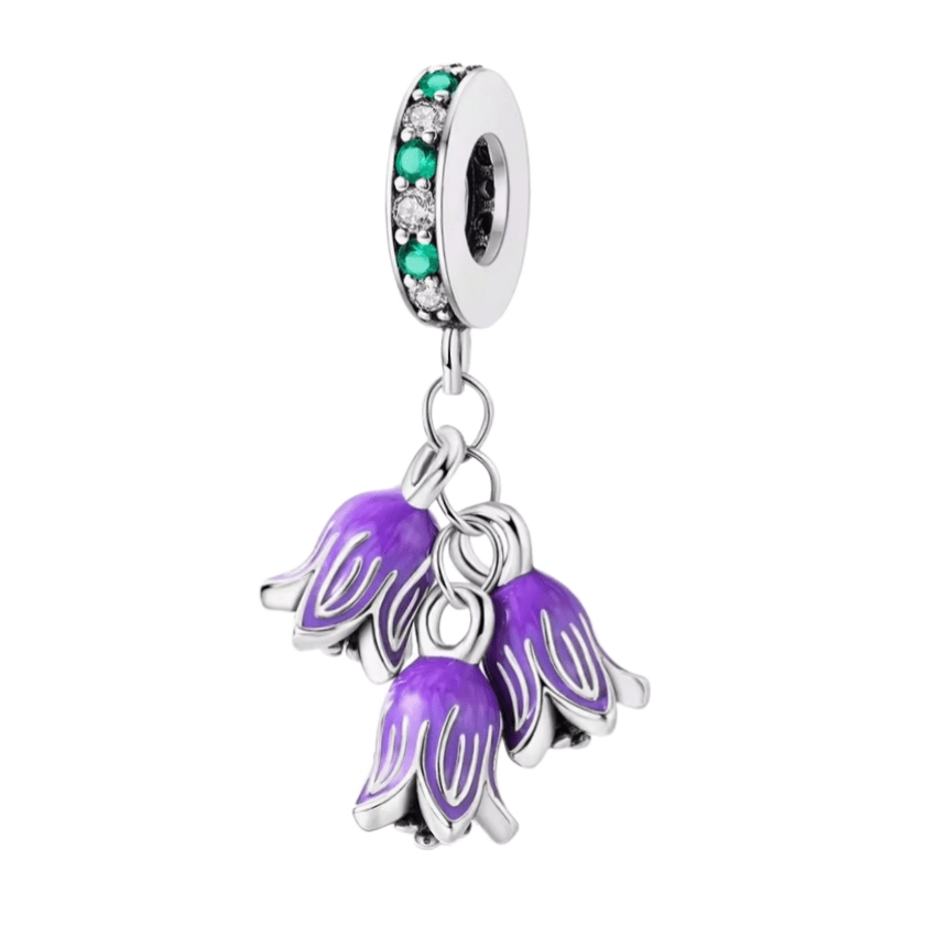 English Bluebell Charm - Sparks Charms