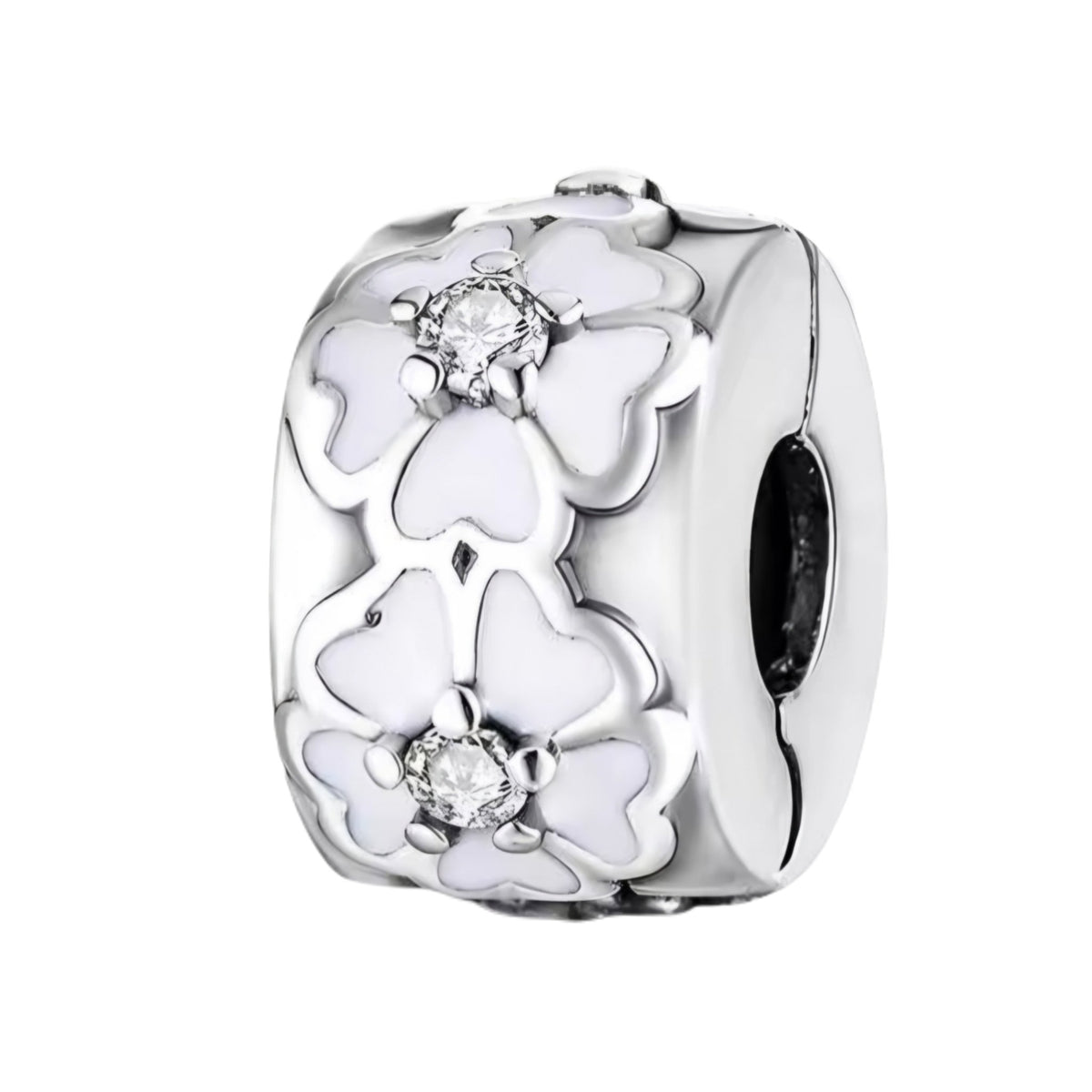 Flowers & Fairy Clip on Spacer Charm - Sparks Charms