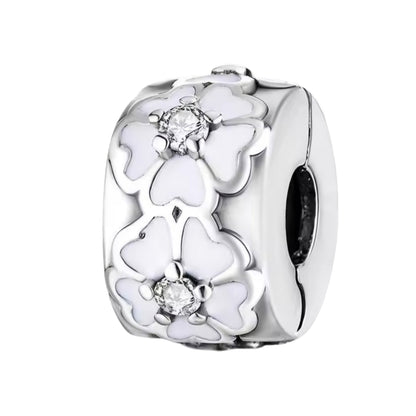 Flowers & Fairy Clip on Spacer Charm - Sparks Charms