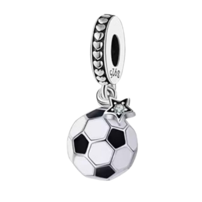 Football Bead or Dangle Charm - Sparks Charms