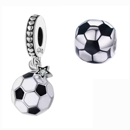 Football Bead or Dangle Charm - Sparks Charms