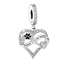Forever in my heart Pet Memorial Charm - Sparks Charms
