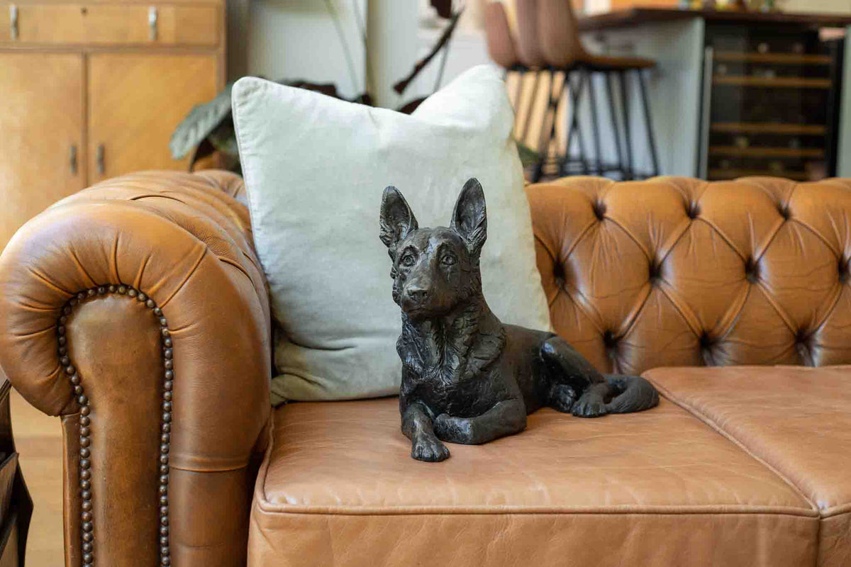 German Shepherd Urn - Sparks Charms