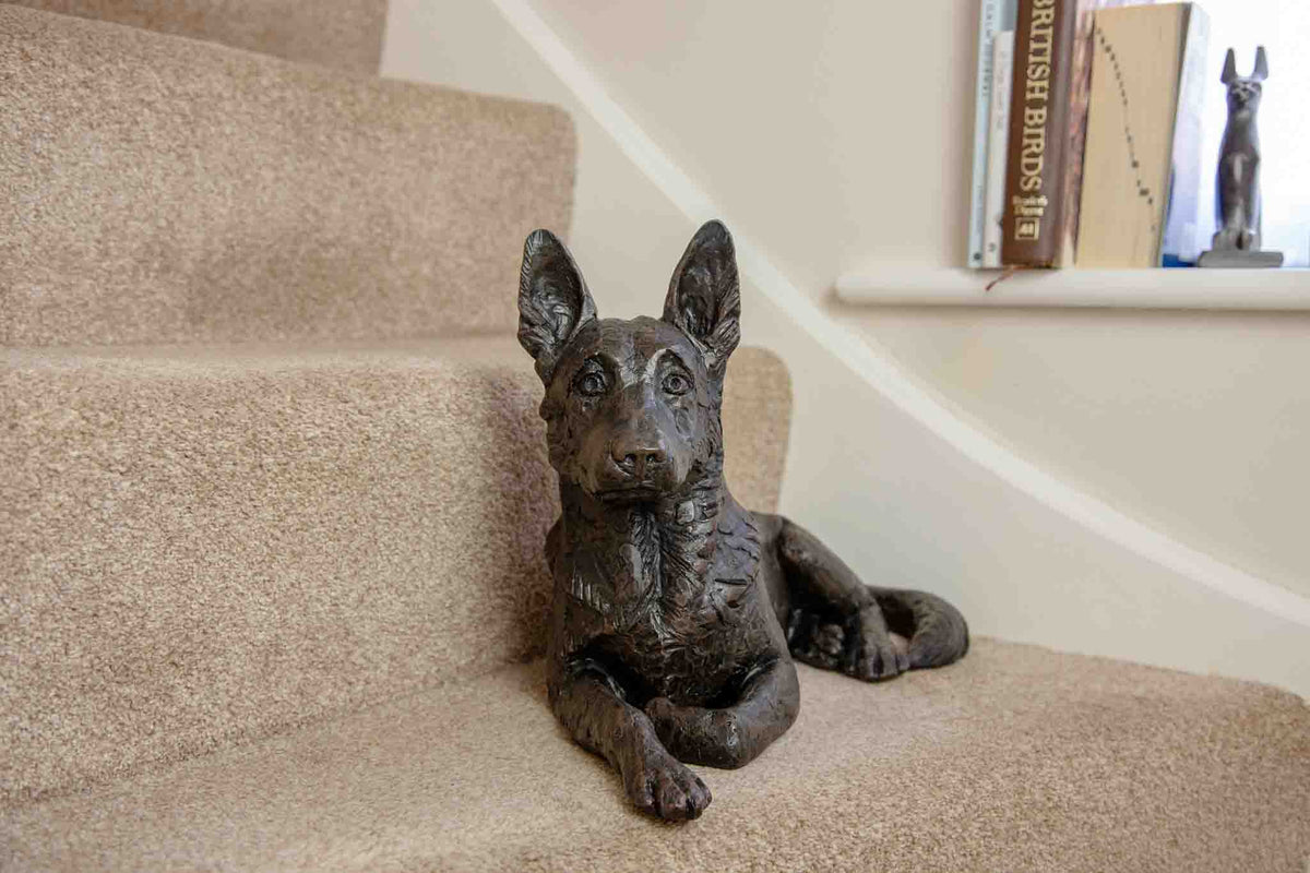 German Shepherd Urn - Sparks Charms