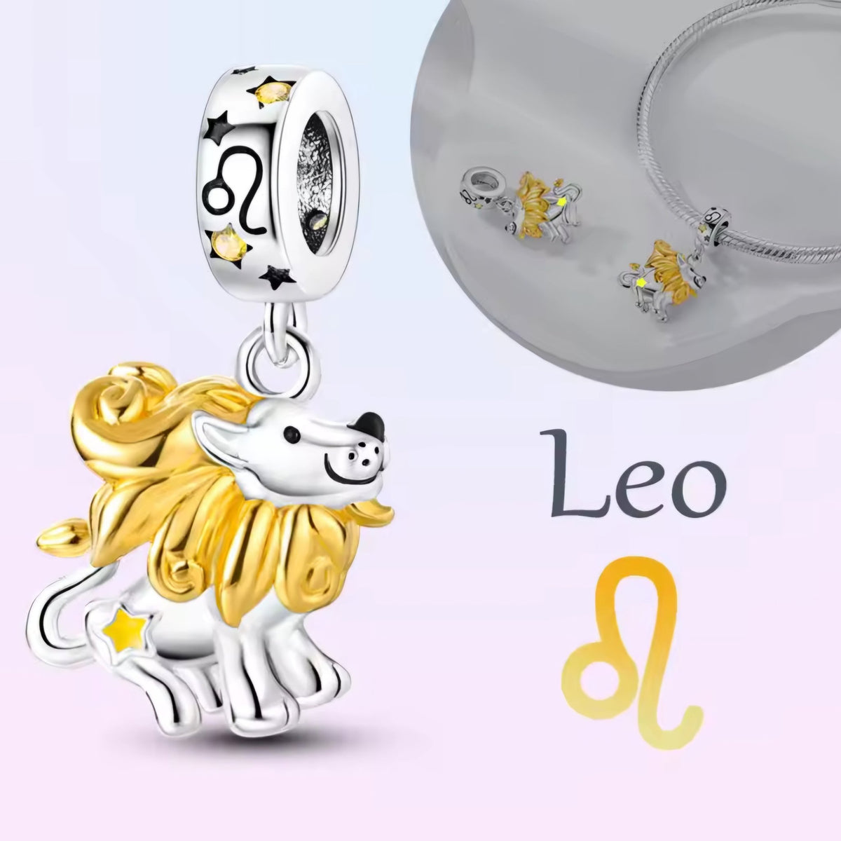 Glow in the Dark Zodiac Charm - Sparks Charms