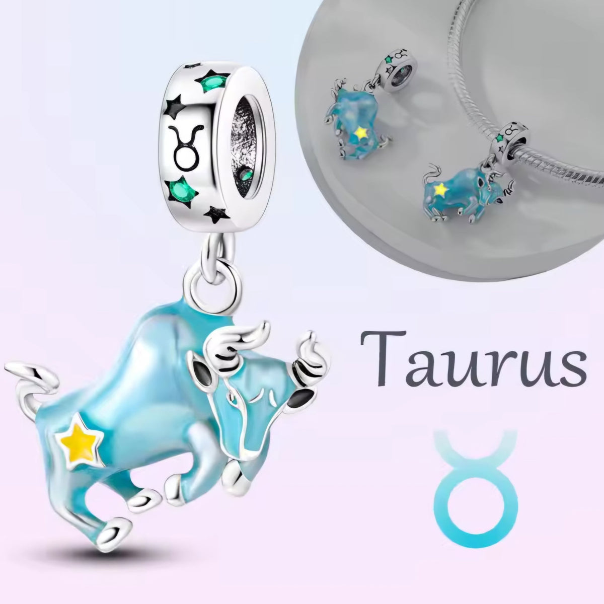 Glow in the Dark Zodiac Charm - Sparks Charms