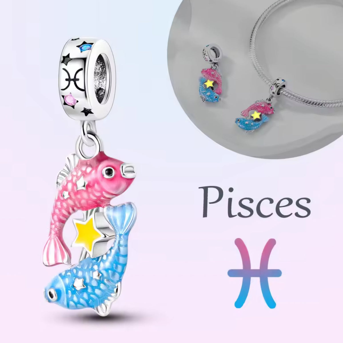 Glow in the Dark Zodiac Charm - Sparks Charms