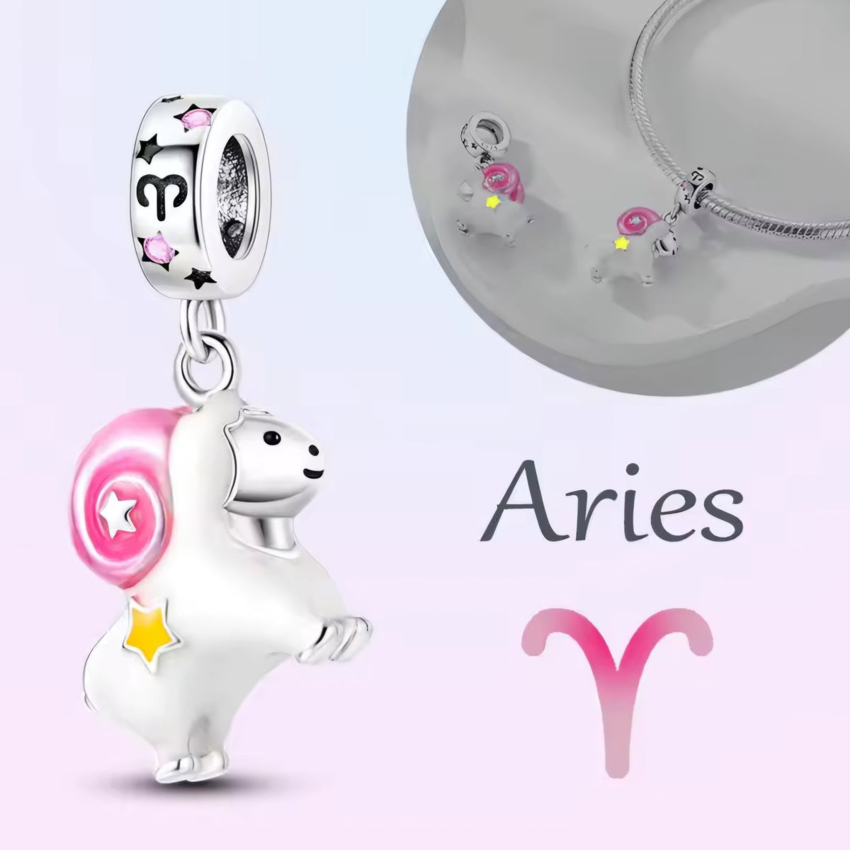 Glow in the Dark Zodiac Charm - Sparks Charms