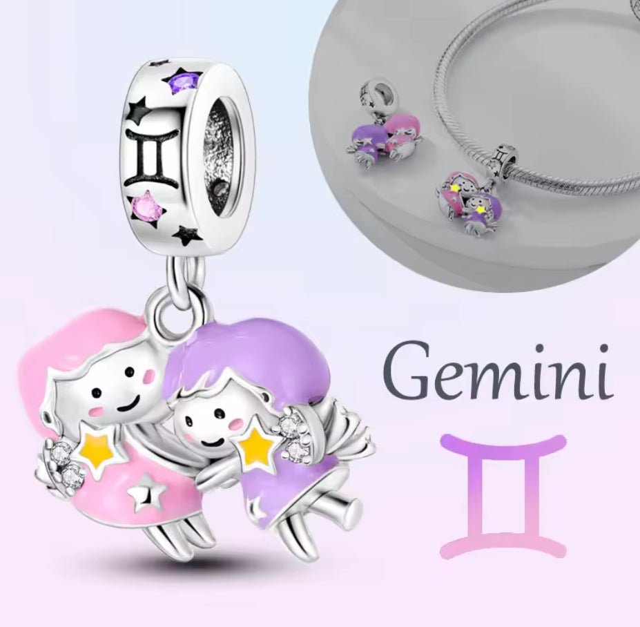 Glow in the Dark Zodiac Charm - Sparks Charms
