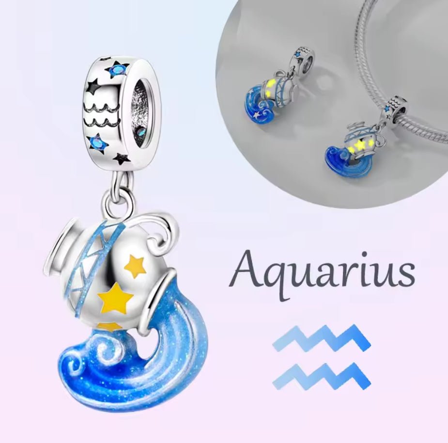 Glow in the Dark Zodiac Charm - Sparks Charms