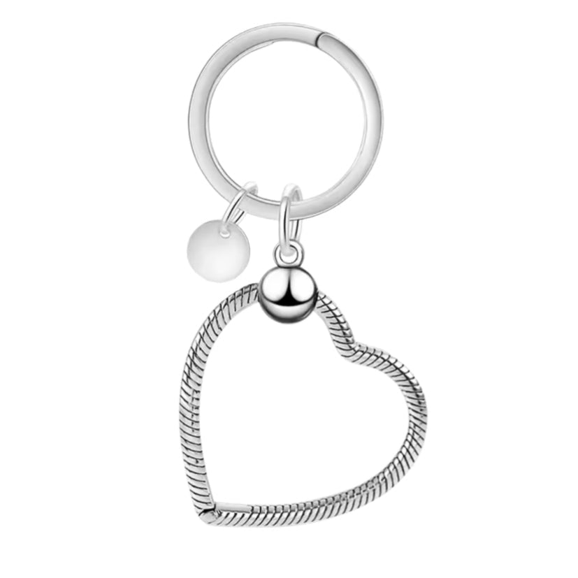 Heart Charm Keyring in Gift Box - Sparks Charms