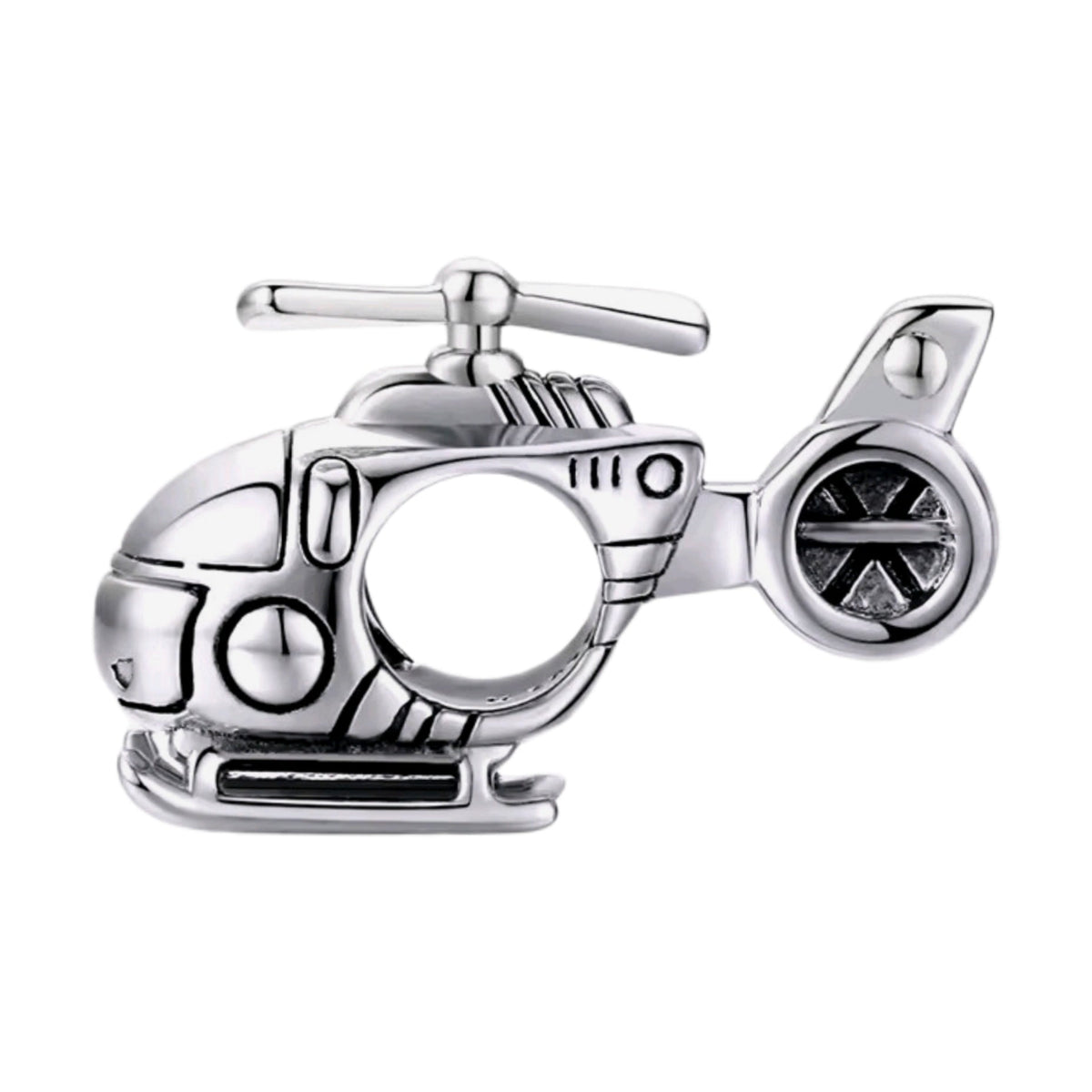 Helicopter Plane Pilot Holiday Travel Charm - Sparks Charms