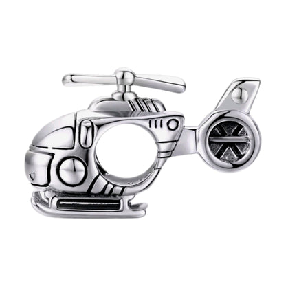 Helicopter Plane Pilot Holiday Travel Charm - Sparks Charms