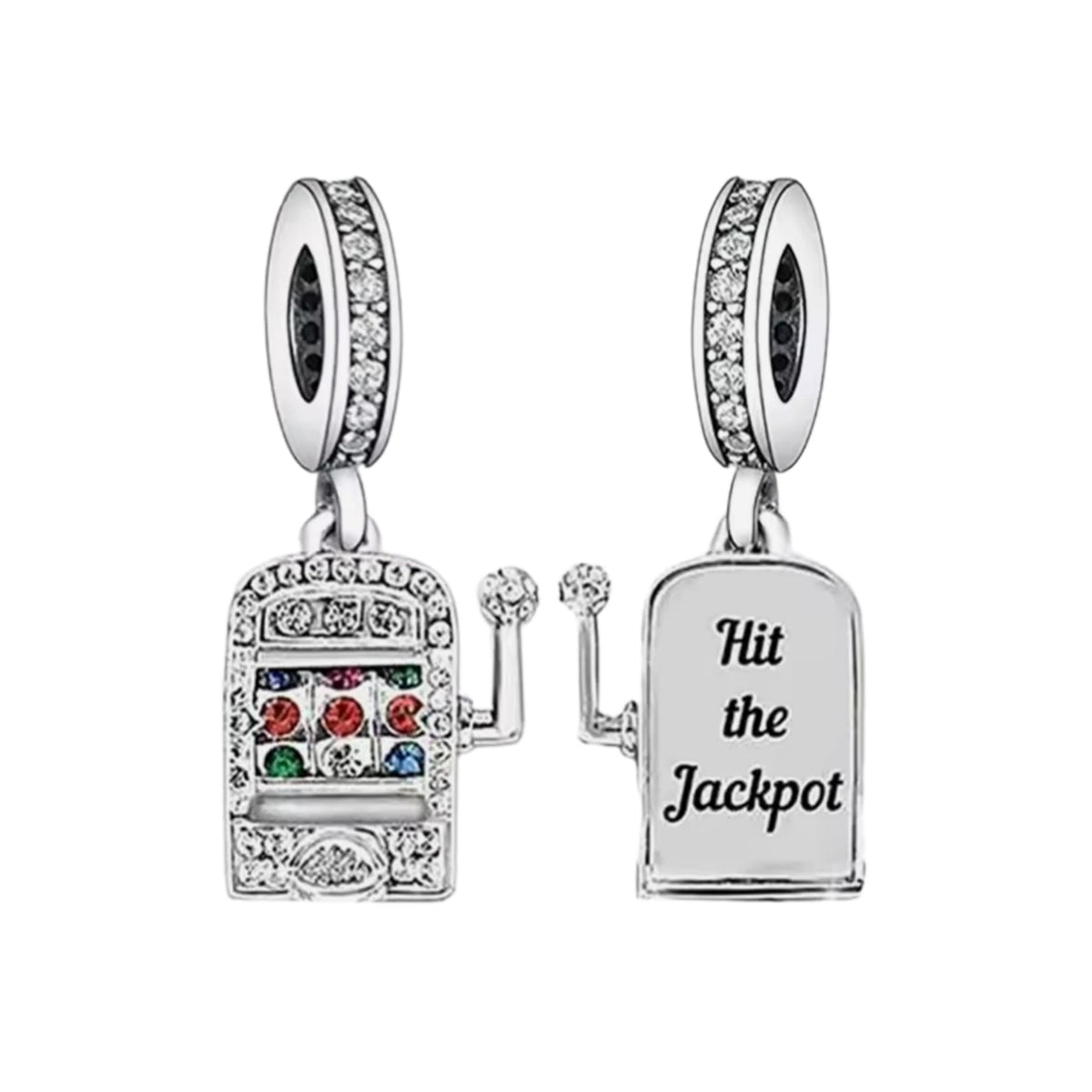 'Hit the Jackpot' Slot Machine Charm - Sparks Charms