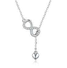Infinity & Heart Necklace - Sparks Charms