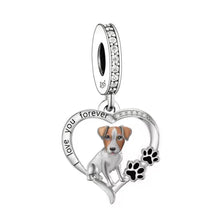 Jack Russell 'I love you forever' Charm - Sparks Charms