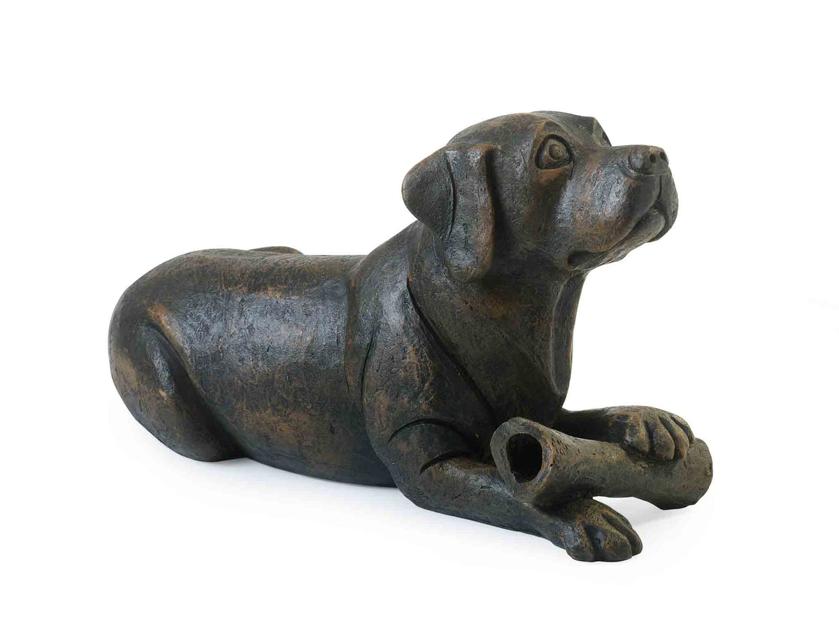 Labrador with Bone Urn - Sparks Charms