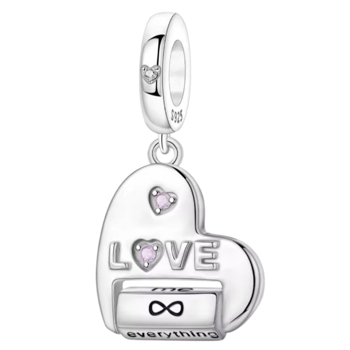 Love 'Me You God Everything' Spinning Charm - Sparks Charms